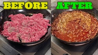 MAKE PERFECT TACO MEAT in under 10 MINUTES 🌮 [upl. by Mcgregor]