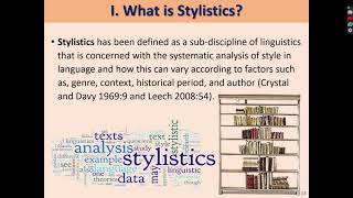 Unit 1 An Overview of Stylistics Part 2 [upl. by Osman]