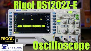 Rigol DS1202ZE 2 CH 200Mhz Review  Best Budget Oscilloscope [upl. by Niki]