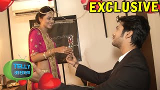 Exclusive Interview Lakshya Proposes Ragini On The Sets Of Swaragini  Colors [upl. by Helbon]