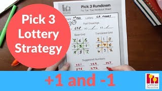 Pick 3 Lottery Strategy 1 and 1 Rundown with Mirror Numbers [upl. by Muhcon236]