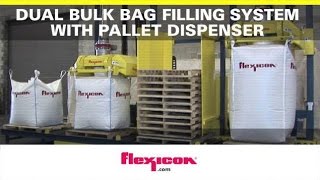 Dual Bulk Bag Filling System from Flexicon [upl. by Airdnaxila]