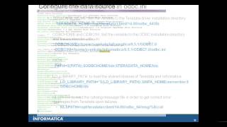 Teradata ODBC configuration [upl. by Neufer]