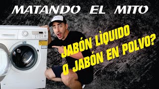 JABÓN LÍQUIDO O JABÓN EN POLVO  Secreto revelado Lavadoras [upl. by Aihsened909]