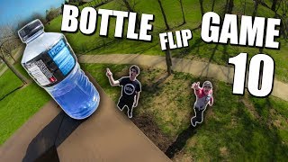 CRAZY Game of BOTTLE FLIP  Round 10 [upl. by Esyle956]