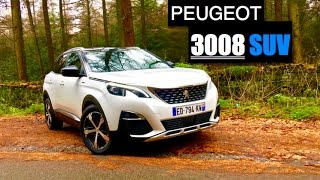 2017 Peugeot 3008 SUV 16 BlueHDi Review  Inside Lane [upl. by Allard]