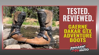 Gaerne Dakar Boots Review [upl. by Carew]