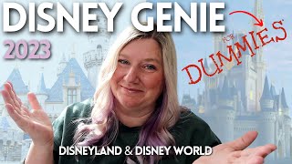 Genie Plus for Dummies Disney World amp Disneyland 2023 [upl. by Rivkah877]