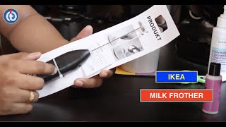 IKEA MILK FROTHER Review amp Battery Installation [upl. by Wein]