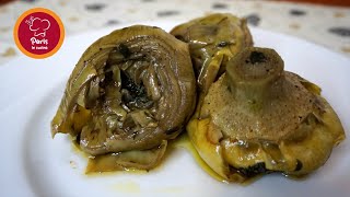 Carciofi alla Romana Ricetta tradizionale PERFETTA SUB ENGFRAESPGER [upl. by Gower593]