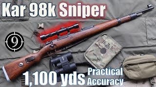 Kar98k  Zf 39 Sniper to 1100yds Practical Accuracy [upl. by Ronny]