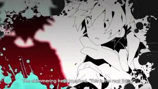 ENG SUB Kagerou Daze  Jin ft Shouichi Taguchi full version【MV】HD [upl. by Hatnamas]