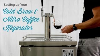 Setting Up Your Cold Brew amp Nitro Coffee Kegerator [upl. by Imyaj]