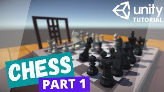 Chess Game in Unity Tutorial Part 1 Architecture and Board Generation [upl. by Negaem]