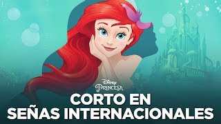 Descubriendo La Sirenita en señas internacionales  Disney Princesa [upl. by Eamanna382]