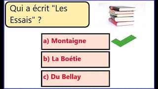 40 question de culture générale sur la littérature [upl. by Nosnhoj]