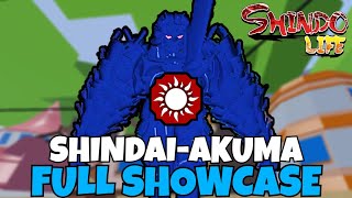 ShindaiAkuma Full Showcase All 4 Modes  SHINDO ROBLOX [upl. by Reggi393]