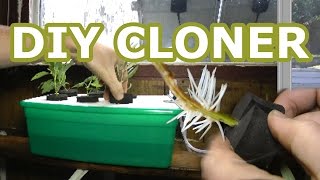 Homemade Hydroponic Cloner [upl. by Ahsekad49]