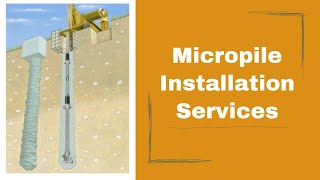 Micropile Installation Services [upl. by Atnim]