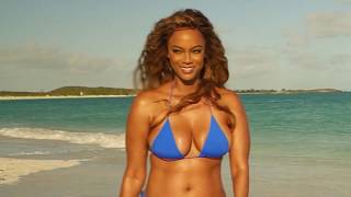 Tyra Banks Is Back on the Cover of SI Swimsuit at Age 45 [upl. by Vin939]