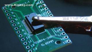 How to Solder Tiny IC Chips [upl. by Acinot]