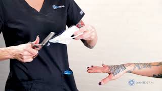 Saniderm Tattoo Knowledge Base Hands amp Feet [upl. by Irish]