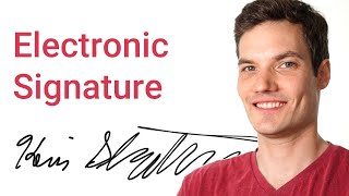 How to make Electronic Signature [upl. by Nalhsa]