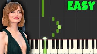 La La Land Easy Piano Tutorial SynthesiaSheet Music [upl. by Aikim493]