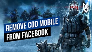 HOW TO REMOVEUNLINK CODM FROM FACEBOOK  Call of Duty Mobile [upl. by Gare199]