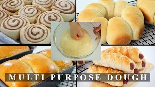 Multi Purpose Dough  Universal Dough Soft And Fluffy Recipe [upl. by Anahahs]