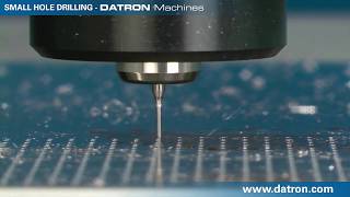 Small Hole Drilling with DATRON Machines [upl. by Anem]