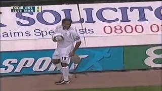 Jay Jay Okocha vs Manchester United  2004  Home [upl. by Aba]