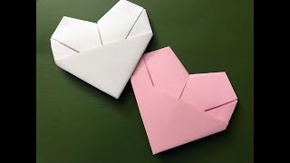 Easy Origami Heart single [upl. by Cyrille462]