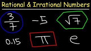 Rational and Irrational Numbers [upl. by Llertniuq]