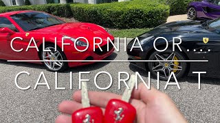 Should you buy the Ferrari California or the California T we drove both [upl. by Karry375]