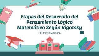 Etapas del Pensamiento Lógico Matemático Según Vigotsky [upl. by Assecnirp]