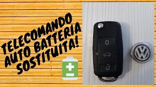 sostituzione batteria telecomando auto [upl. by Jerald]