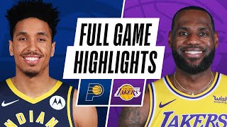 PACERS at LAKERS  FULL GAME HIGHLIGHTS  March 12 2021 [upl. by Zampardi]