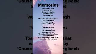 Memories  Maroon 5 lyrics music song lyrics lyricvideo memories songlyrics [upl. by Fancy375]