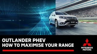 How to maximise the EV Driving Range on your Outlander PHEV [upl. by Othelia]