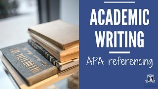 APA Referencing [upl. by Nob]