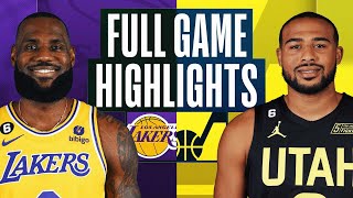 LAKERS at JAZZ  FULL GAME HIGHLIGHTS  April 4 2023 [upl. by Florance968]