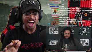 ImDontai Reacts To J Coles Freestlye On LA Leakers [upl. by Harness]