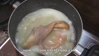 Kinilaw Na Tenga ng Baboy Recipe  Pigs Ear Recipe Tagalog [upl. by Saisoj152]