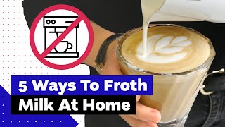 How To Froth Milk At Home Best Milk Frothers Review [upl. by Gove]