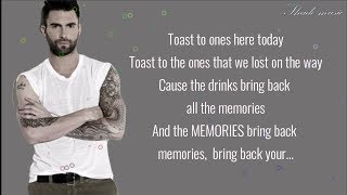 Maroon 5  Memories Lyrics [upl. by Burner]