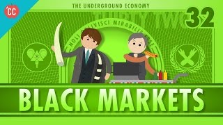 The Underground Economy Crash Course Economics 32 [upl. by Imoin368]