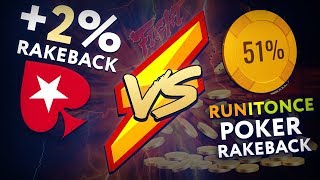 Pokerstars vs Runitoncepoker Rakeback [upl. by Seigler]