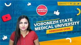 MBBS in Russia  Voronezh State Medical University  Affinity Education Pvt Ltd [upl. by Larochelle]