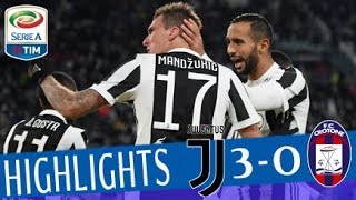 Juventus  Crotone 30  Highlights  Giornata 14  Serie A TIM 201718 [upl. by Vannie]